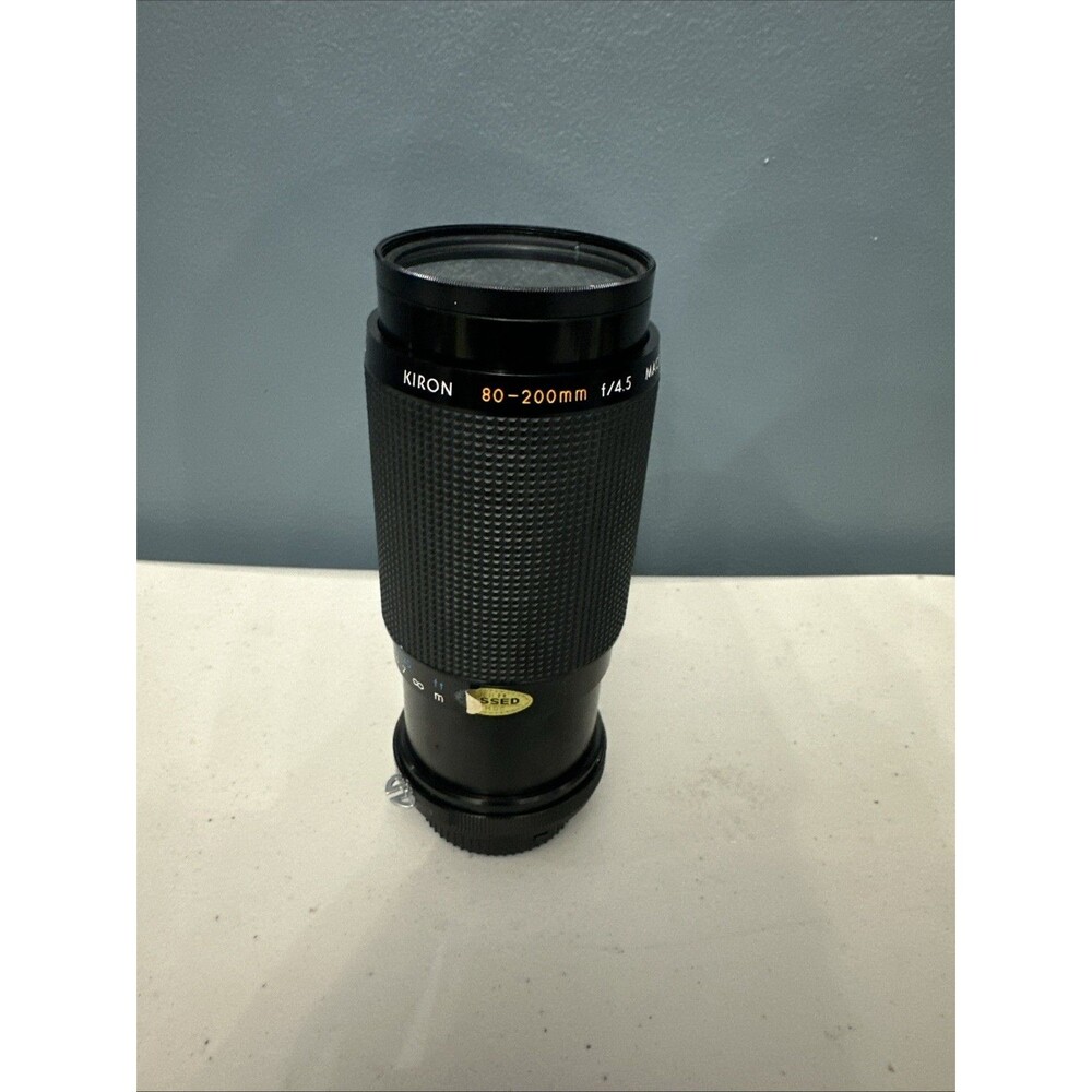 Vintage Kiron Macro Zoom Lens 80-200mm 1/4.5 1:4.5 Analog